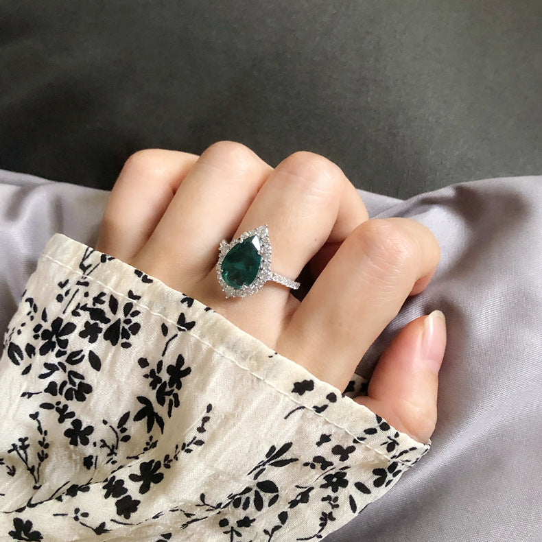 Columbian Emerald Diamond Ring