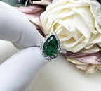 Columbian Emerald Diamond Ring